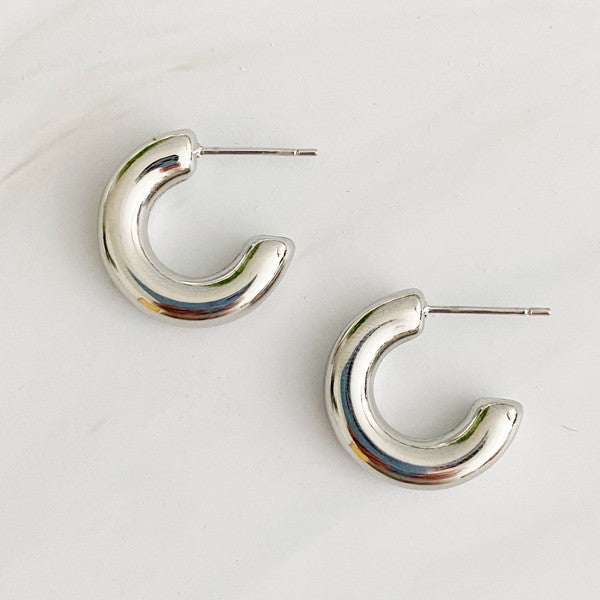 Hollow Hoop Earrings