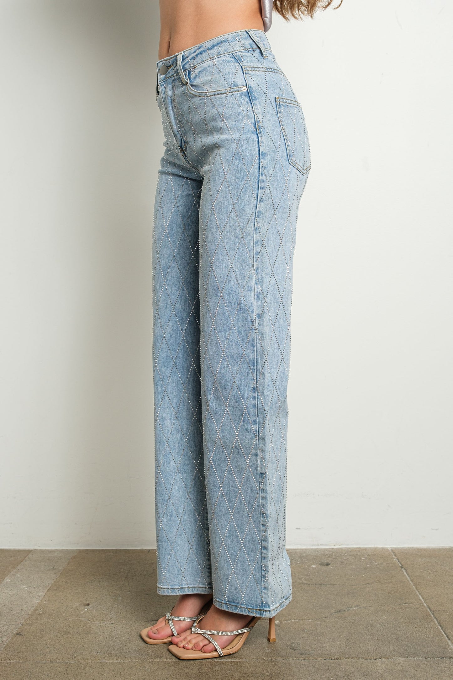 Diamond Disco Denim Jeans