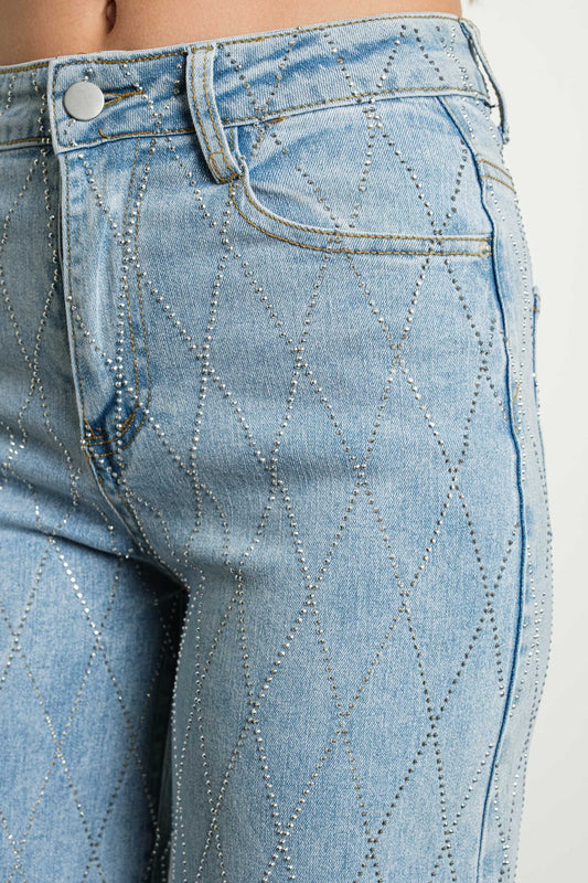 Diamond Disco Denim Jeans