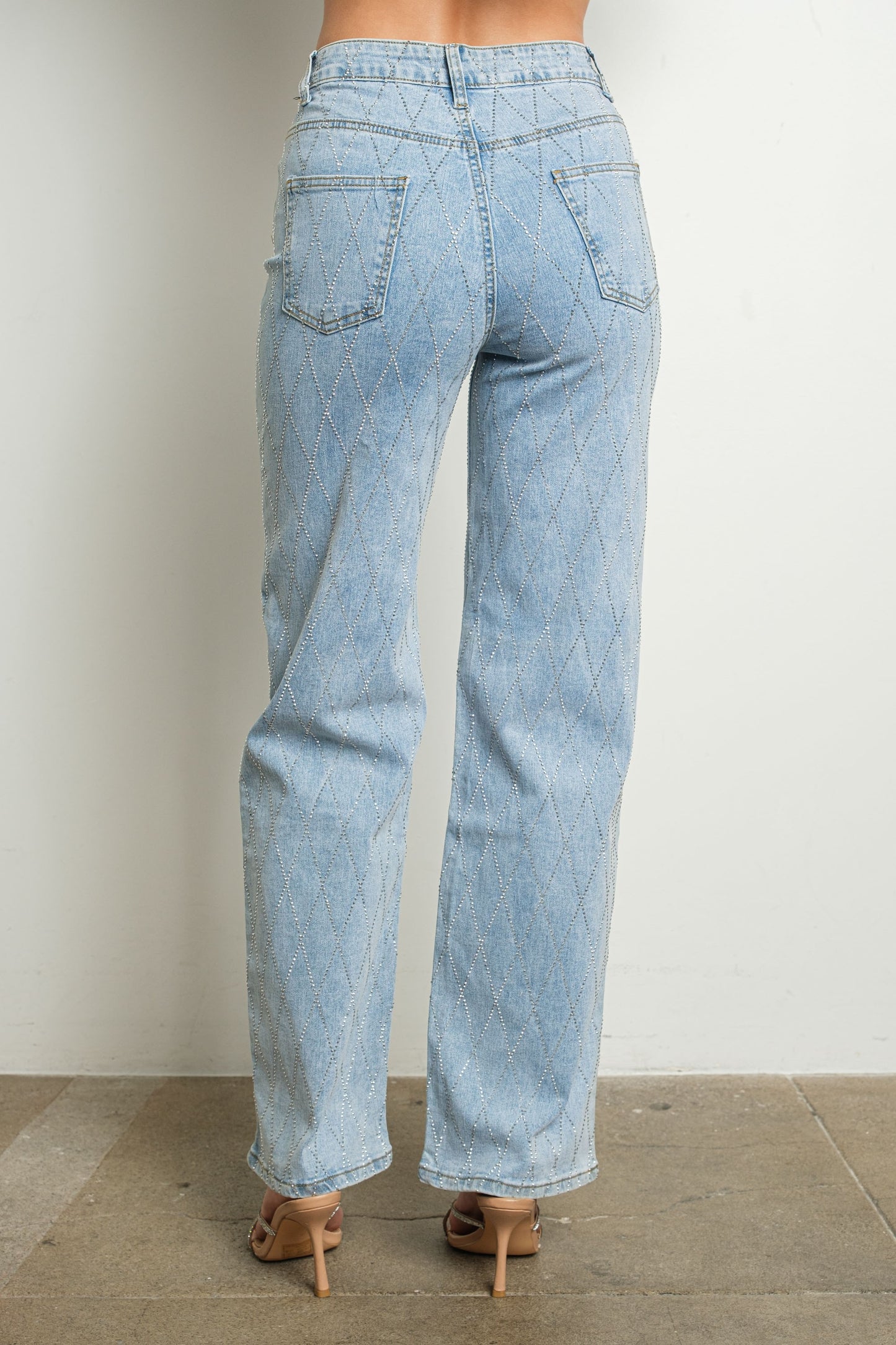 Diamond Disco Denim Jeans