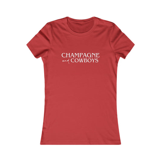 Champagne + Cowboys Graphic Tee