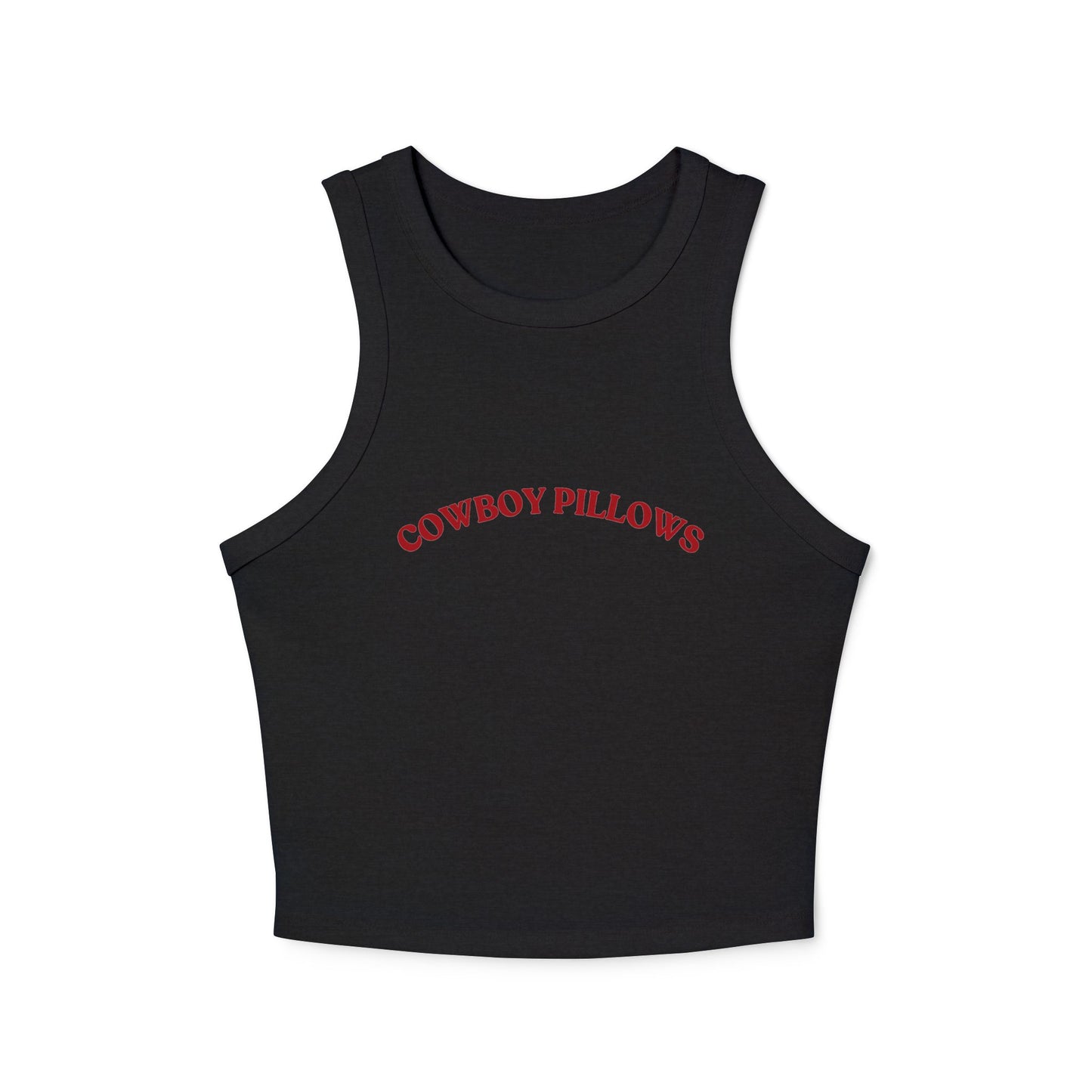 Cowboy Pillows Racer Tank Top