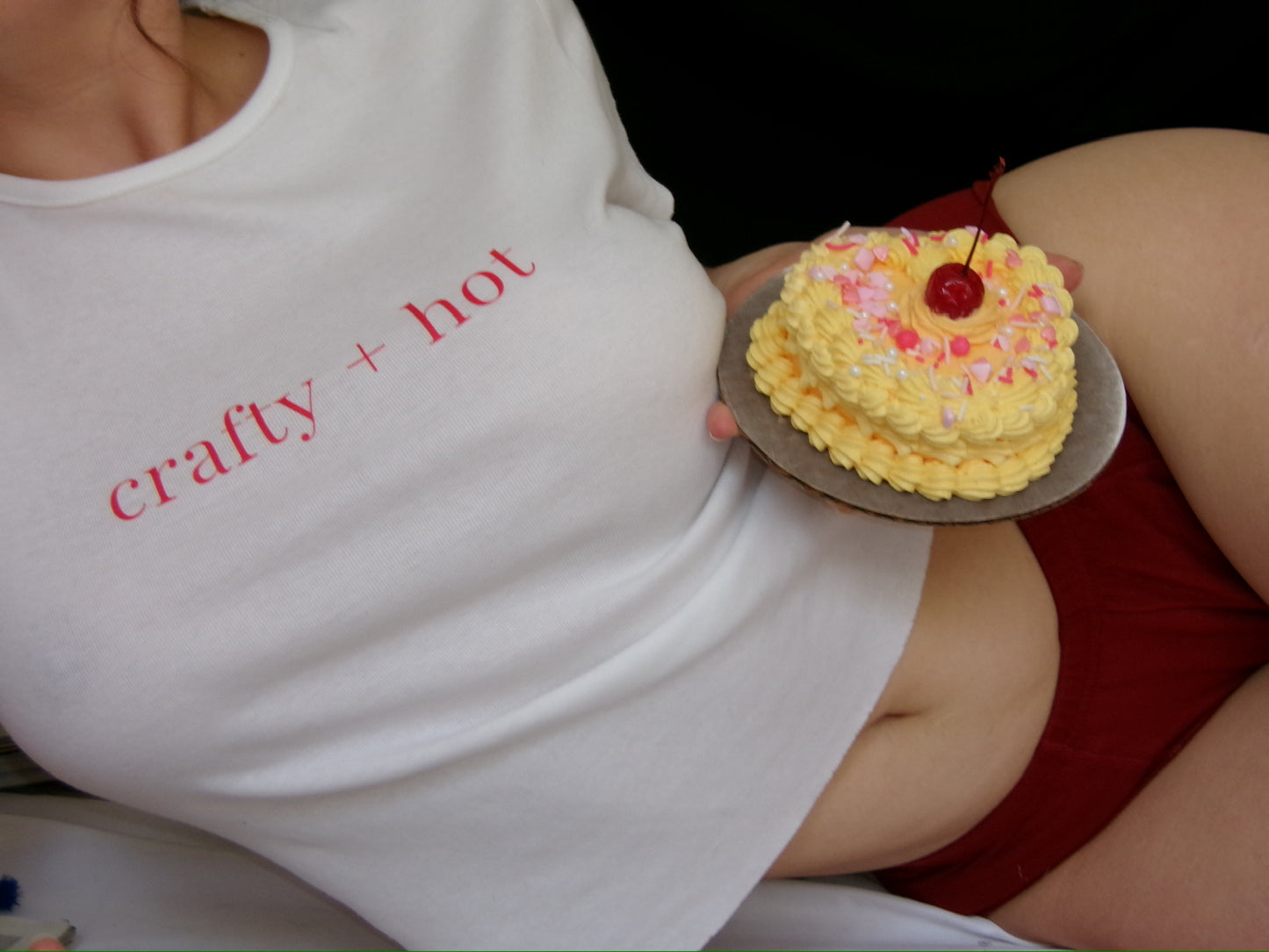 Crafty + Hot Baby Tee