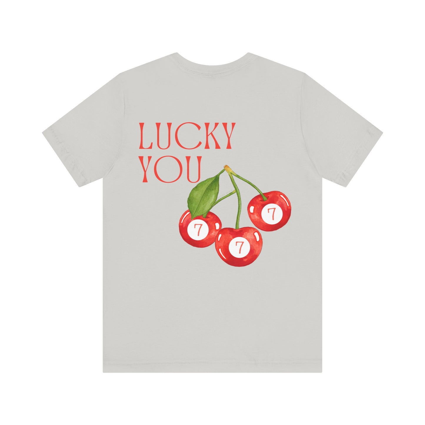 Lucky You  777 Cherry Graphic Tee