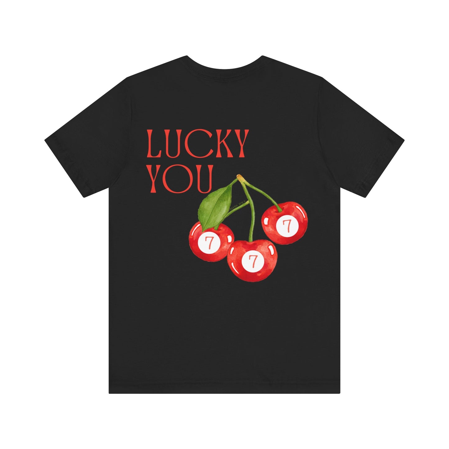 Lucky You  777 Cherry Graphic Tee