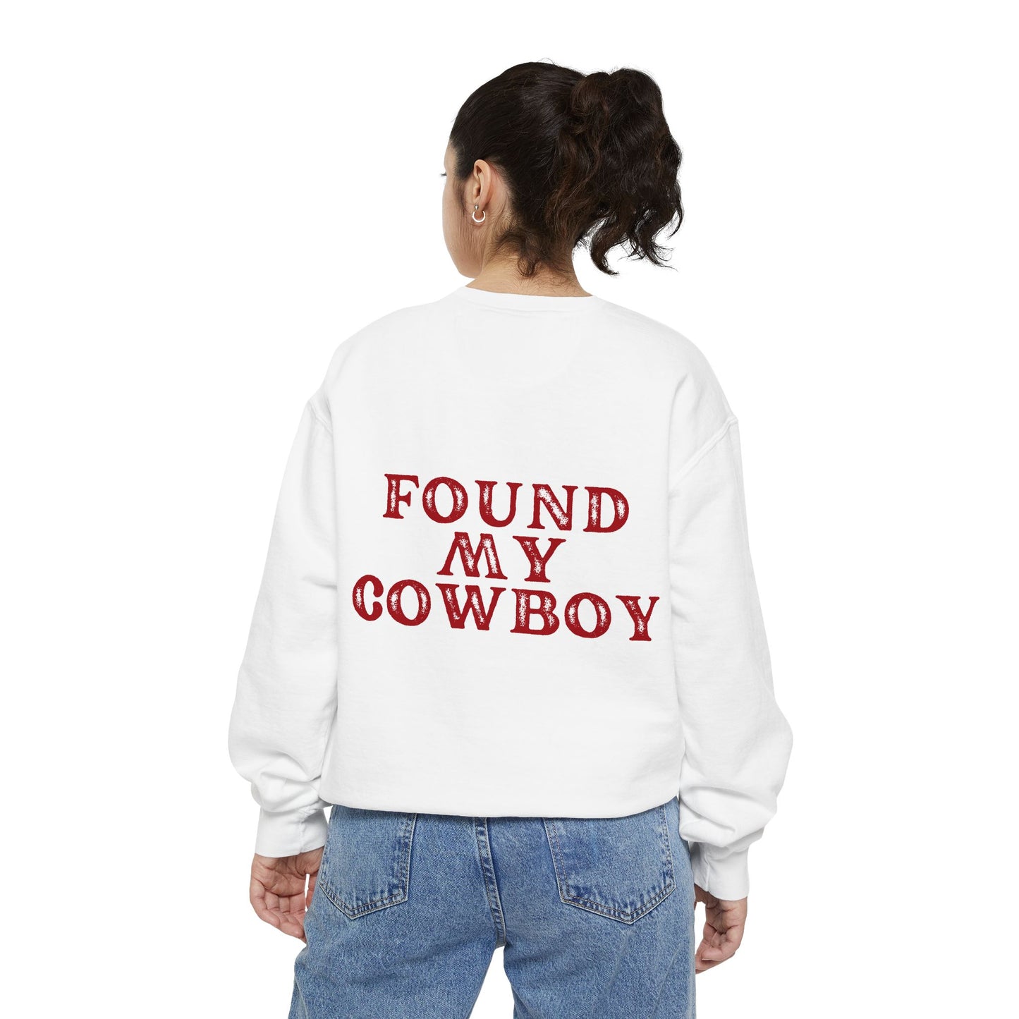 Custom Found My Cowboy Crewneck