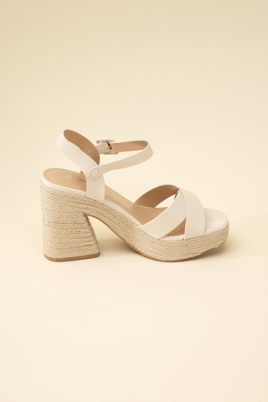 Noble Espadrille Heel