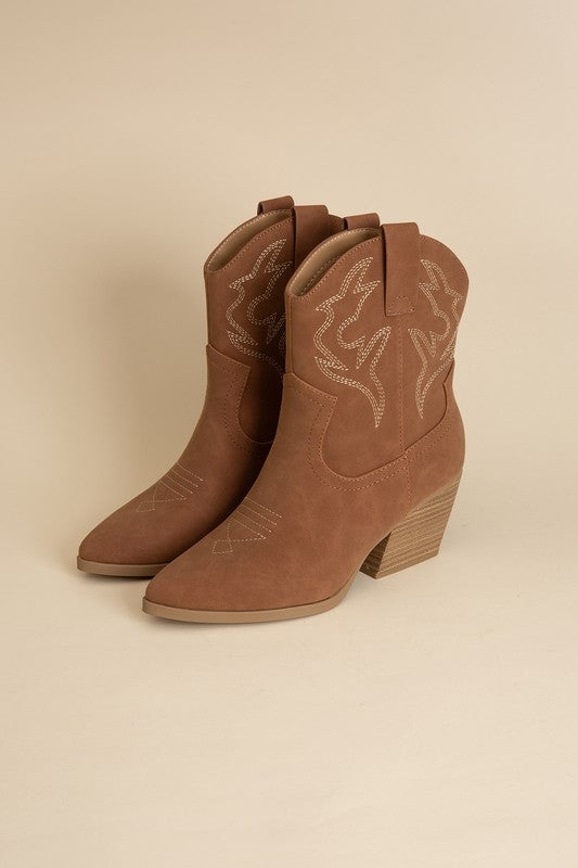 Blazing Short Western Boots