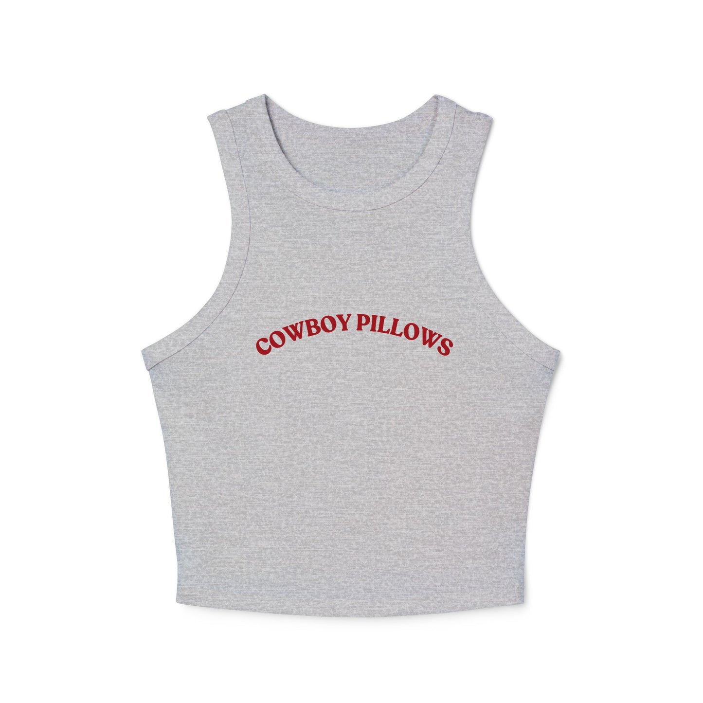 Cowboy Pillows Racer Tank Top