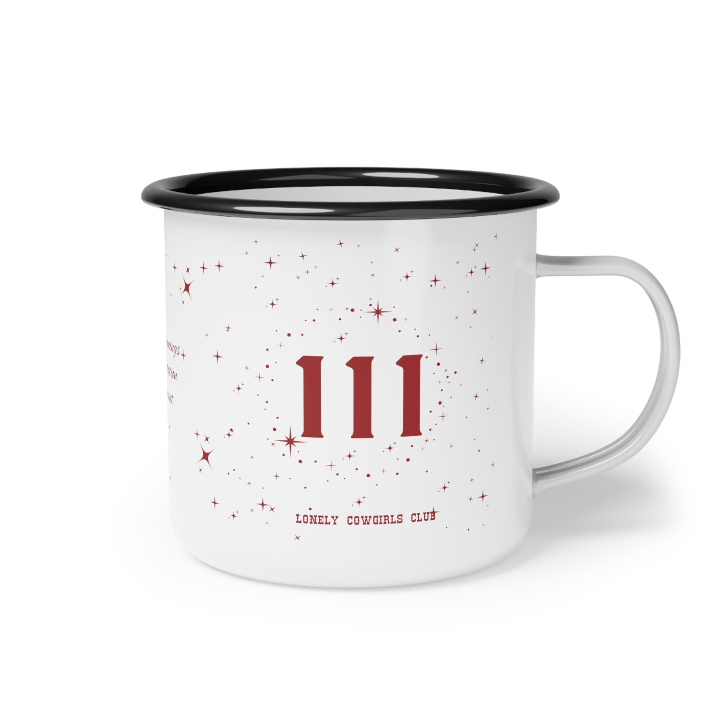 111 Busy Manifesting Angel Number Camp Cup