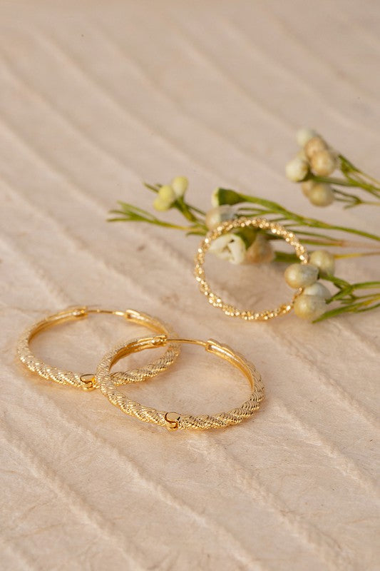 Twine Ring & Earring Set