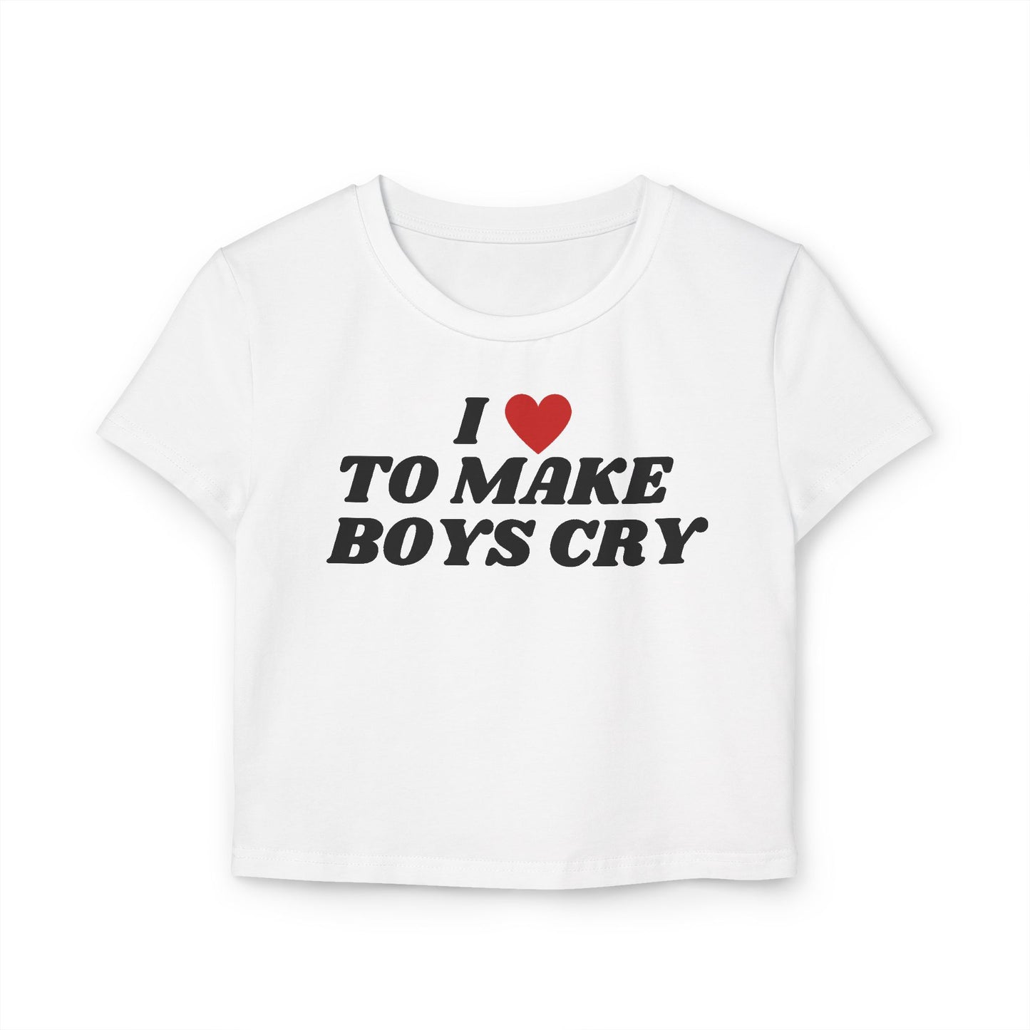 I <3 Making Boys Cry Baby Tee