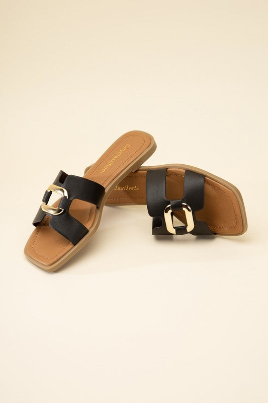 Gold Flat Slides