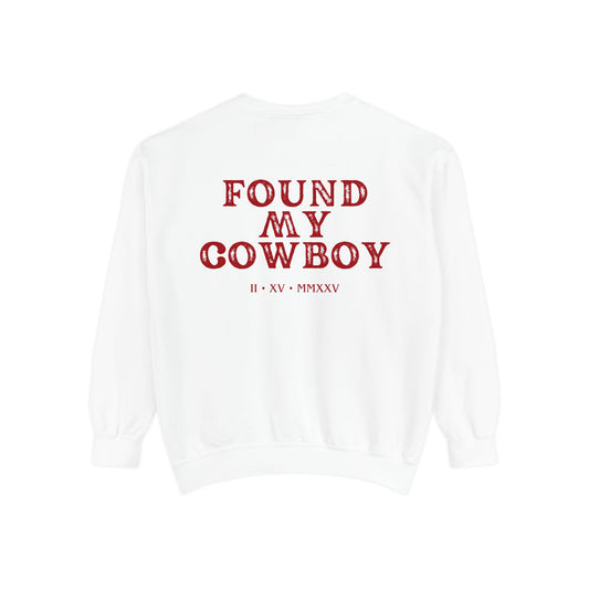 Custom Found My Cowboy Crewneck