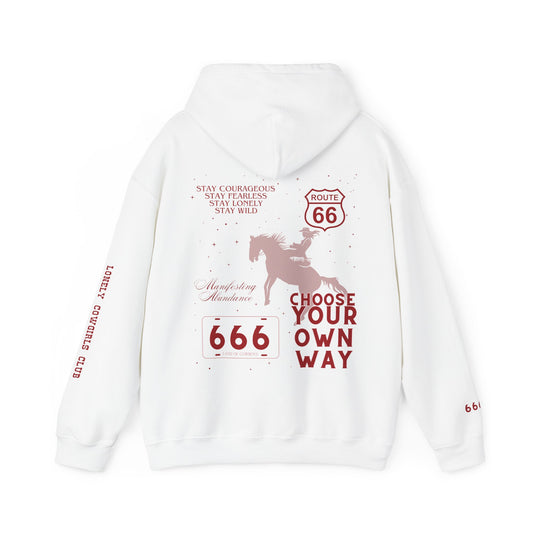 Choose Your Own Way 666 Hoodie