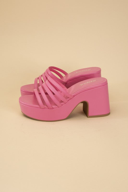 Barbie Platform Mule Heels