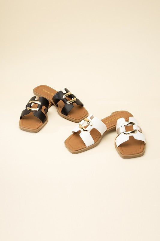 Gold Flat Slides