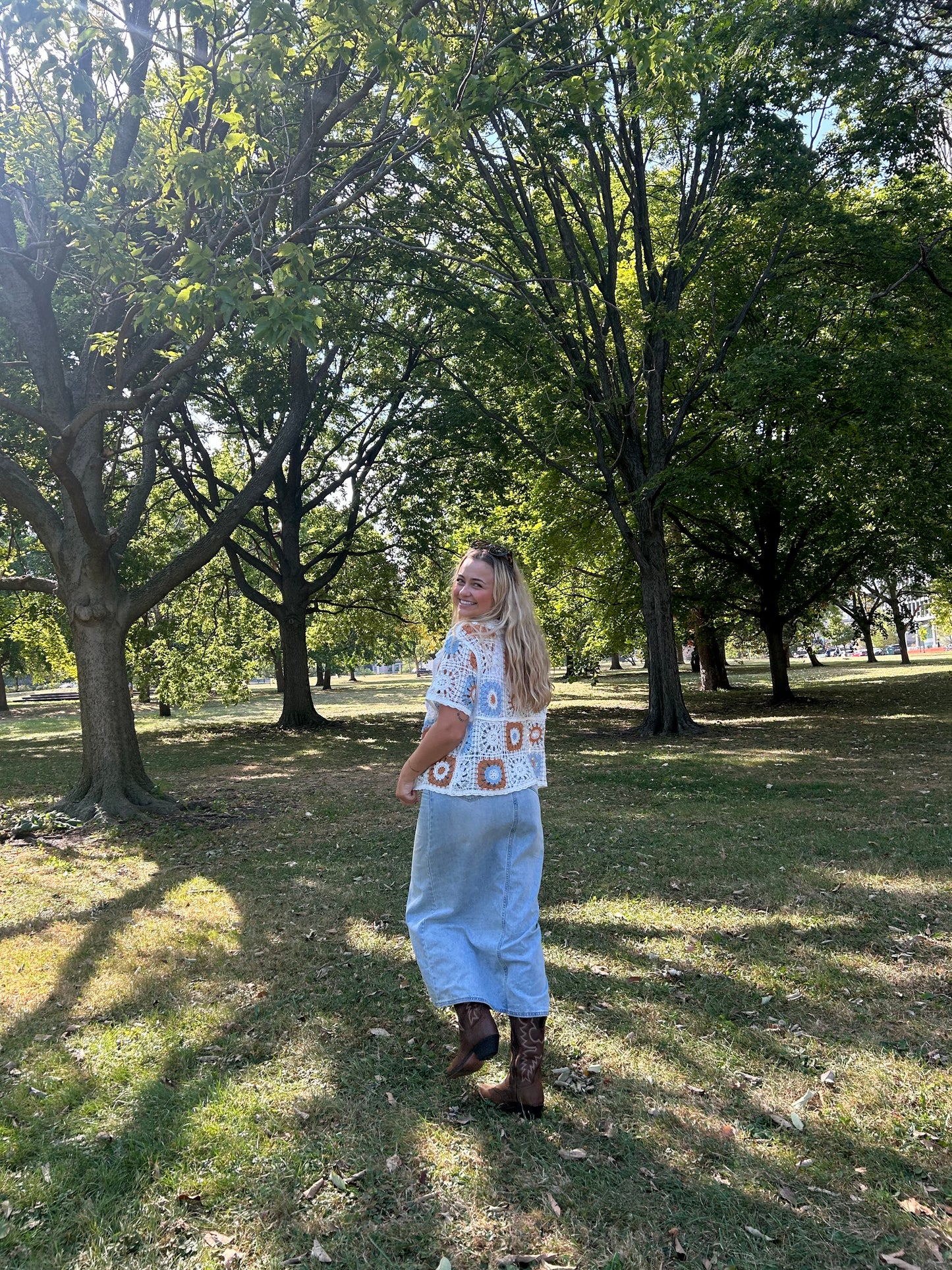 Grandma’s Garden Crochet Top