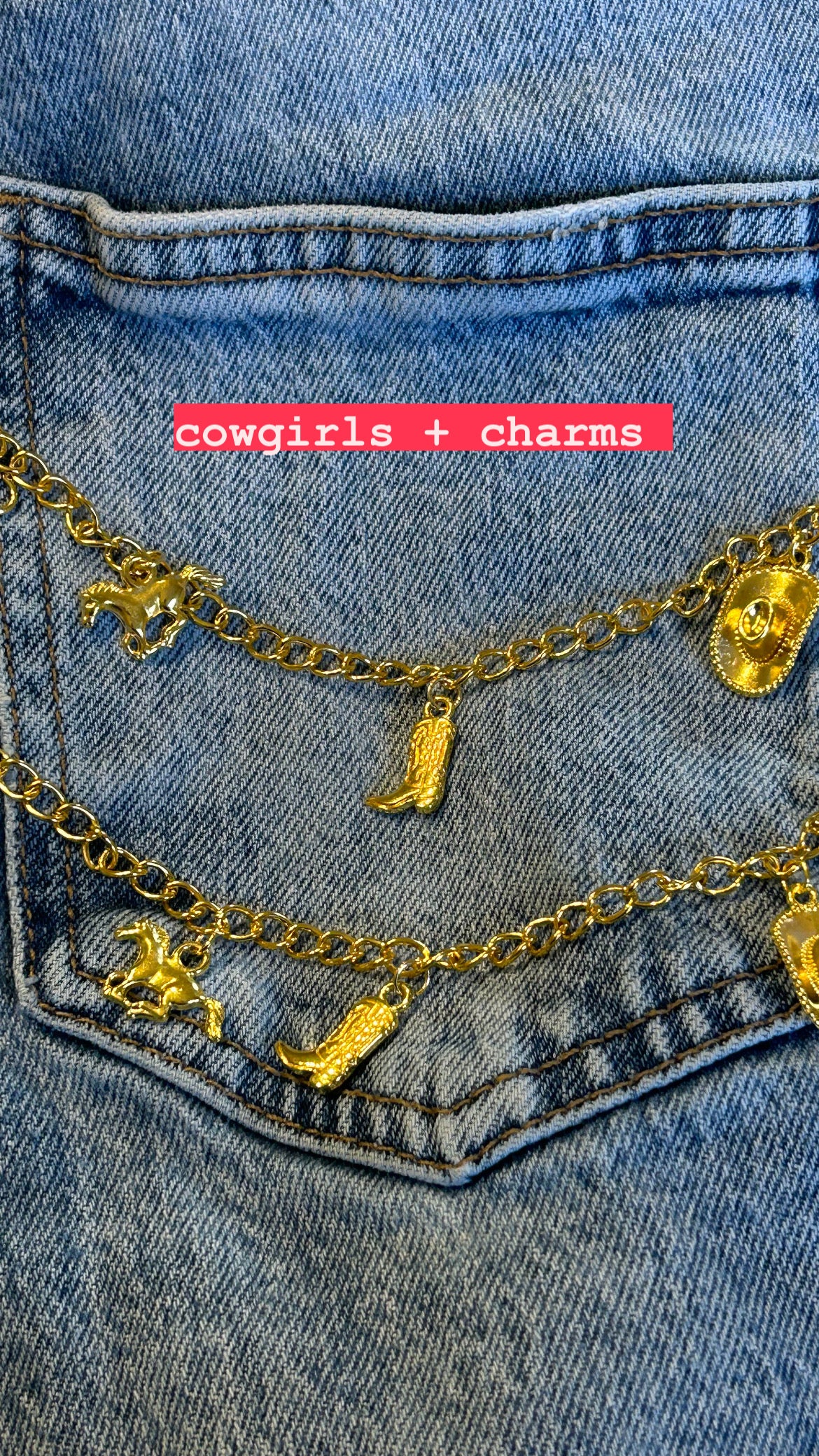 Cowgirl Charm Bracelet