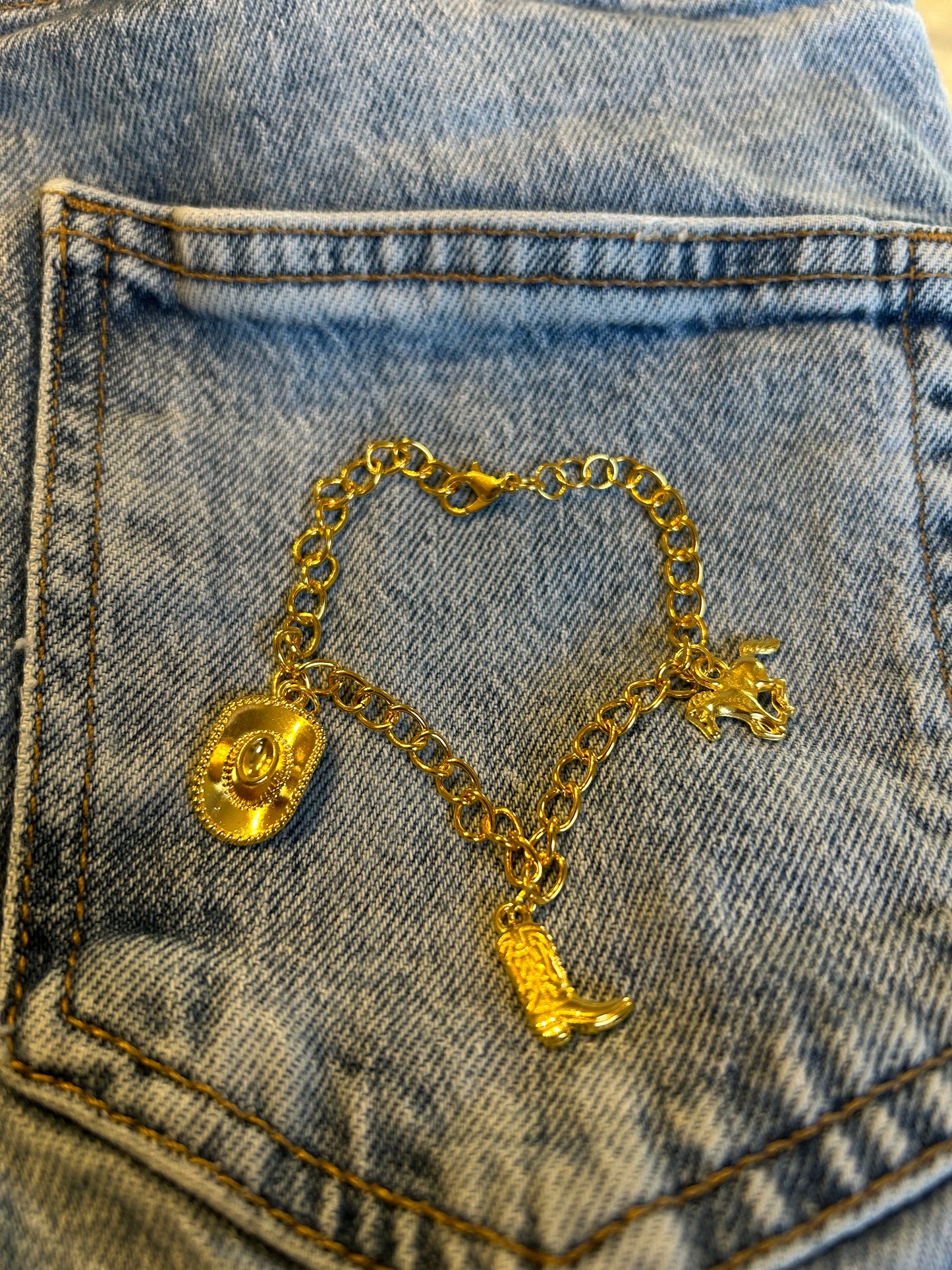 Cowgirl Charm Bracelet