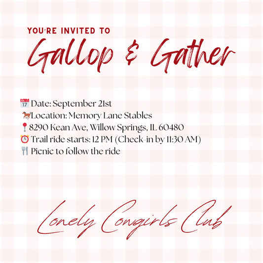 Gallop & Gather 9/21