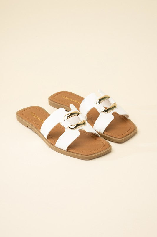 Gold Flat Slides