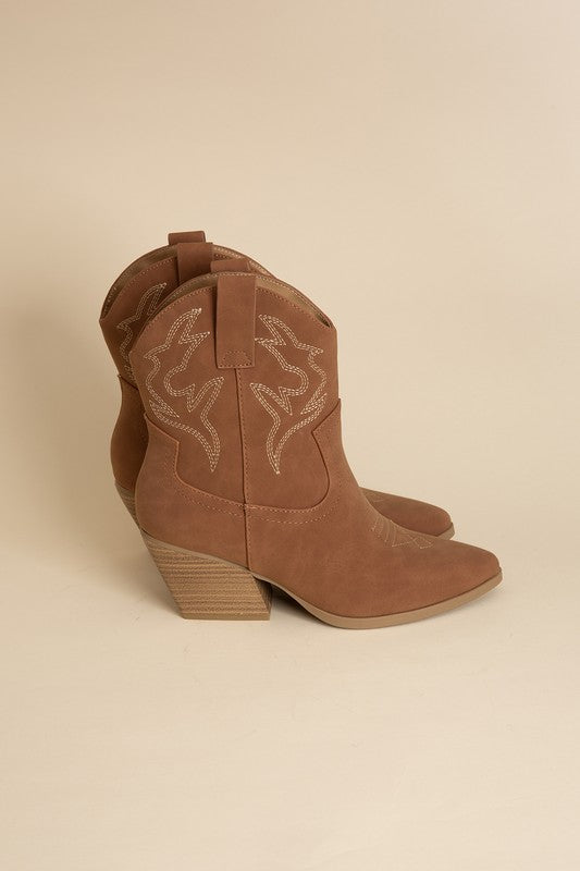 Blazing Short Western Boots