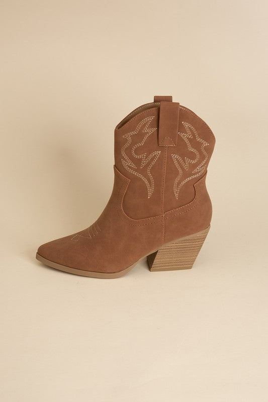 Blazing Short Western Boots