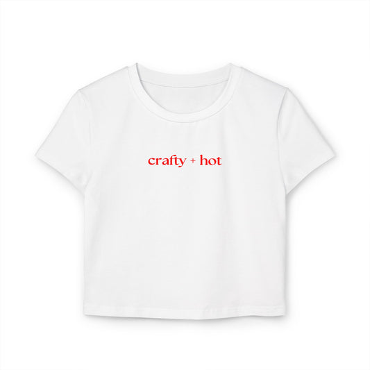 Crafty + Hot Baby Tee