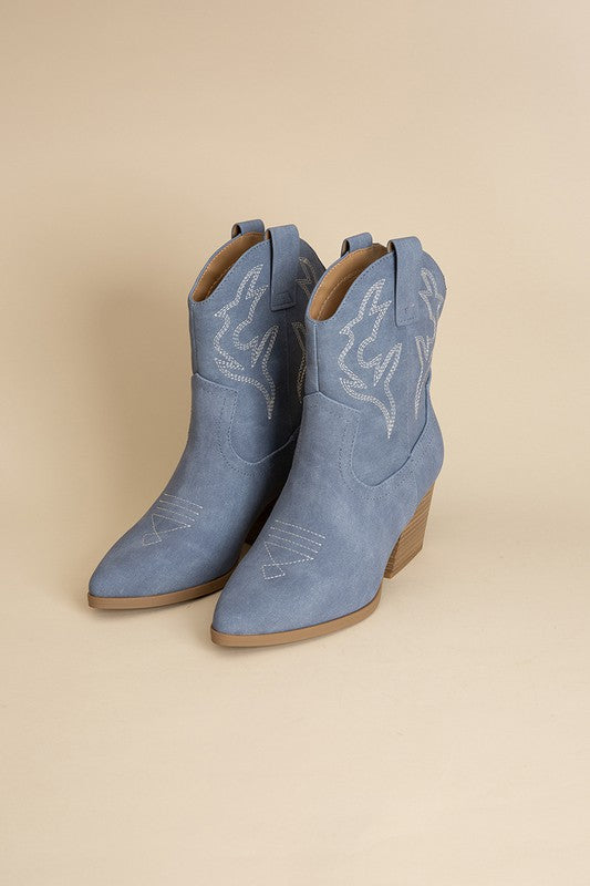 Blazing Short Western Boots