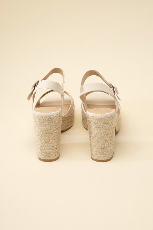 Noble Espadrille Heel