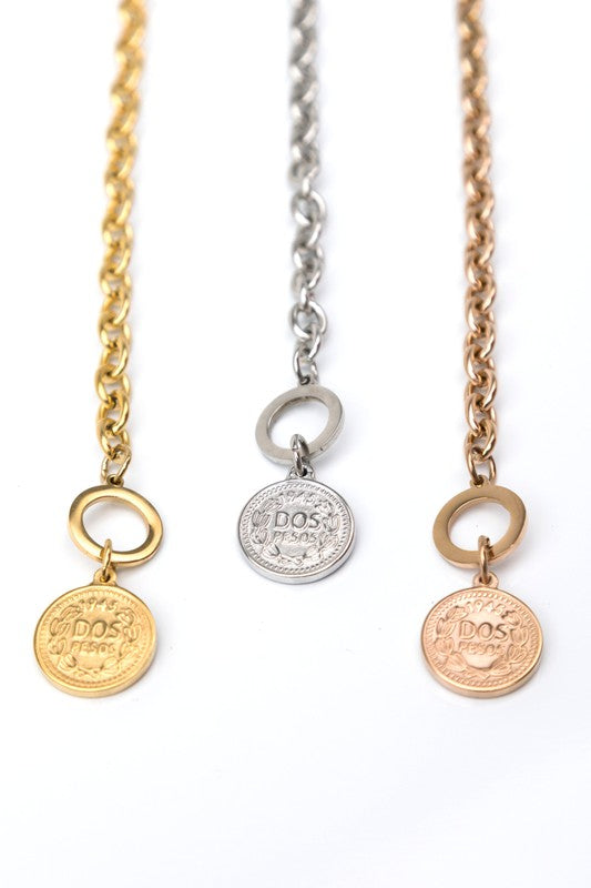 Coin Chain Necklace