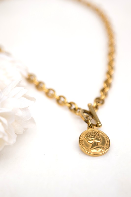 Coin Chain Necklace