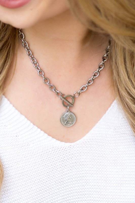 Coin Chain Necklace