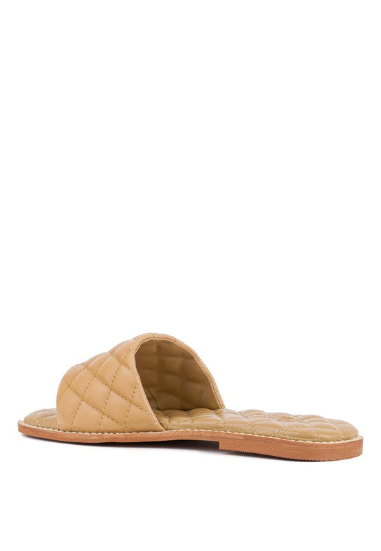 Coastal Comfort Quilted Summer Sandals