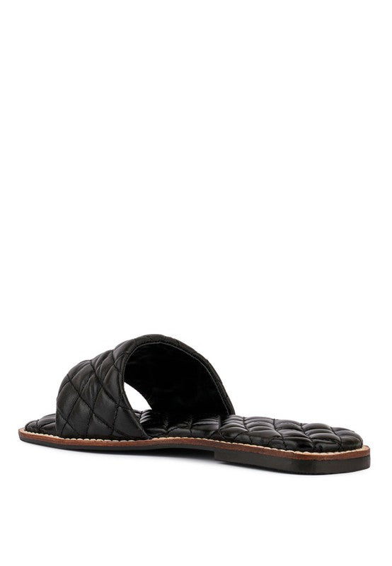 Coastal Comfort Quilted Summer Sandals