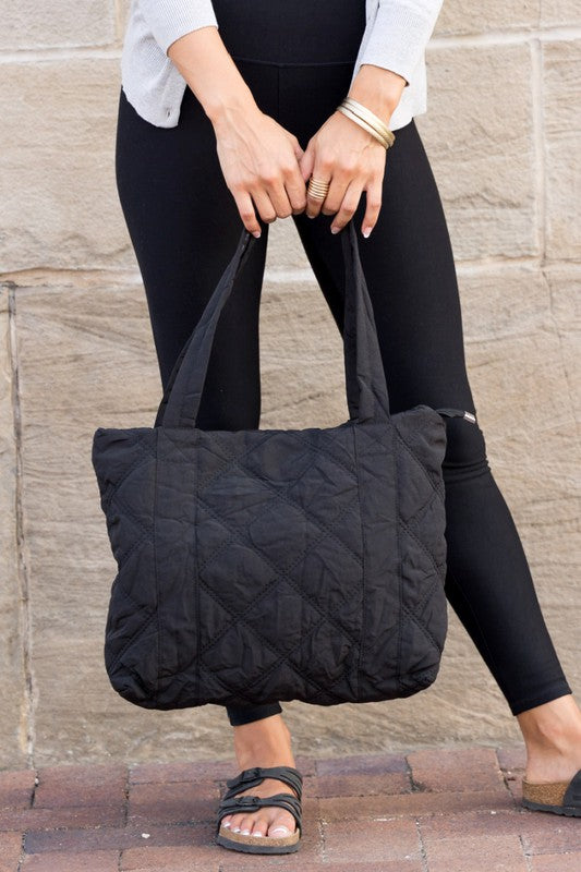 Quilted Tote Bag