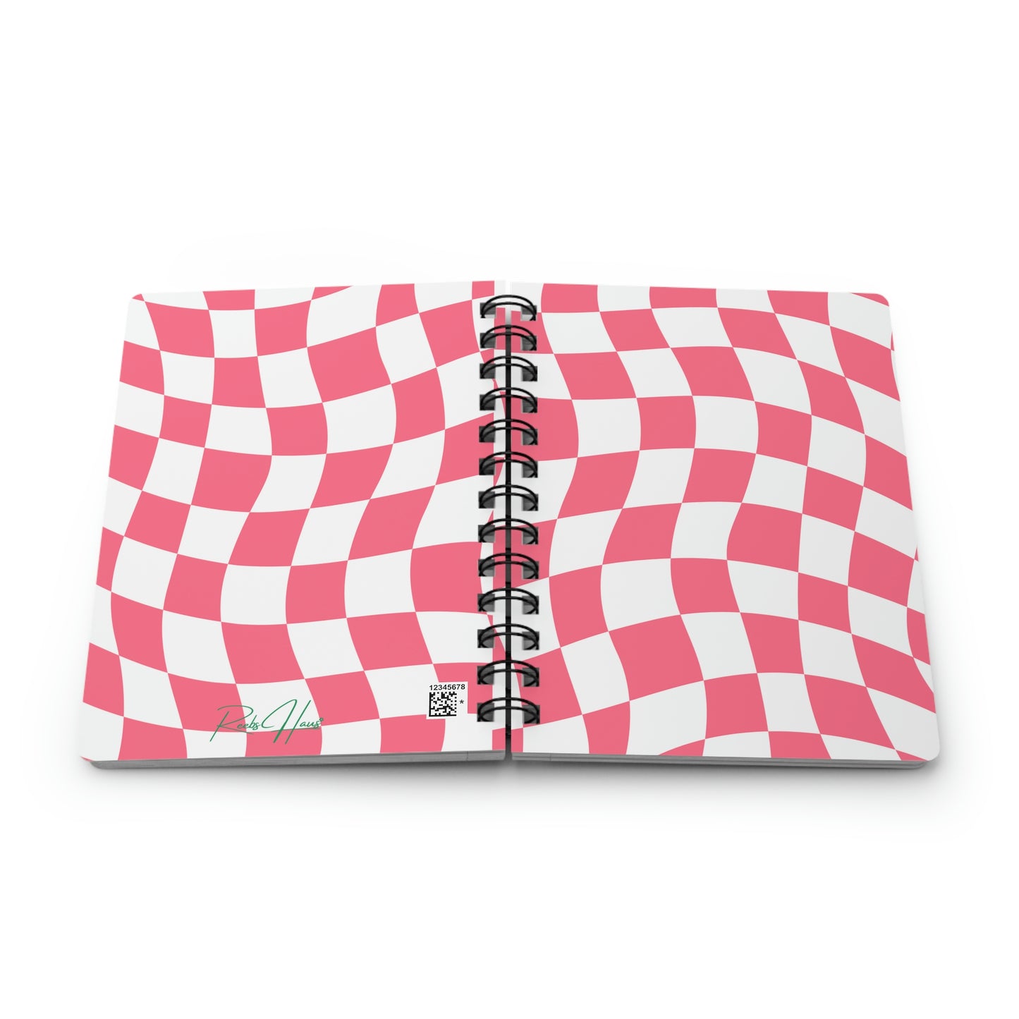 Pink Checkered Journal