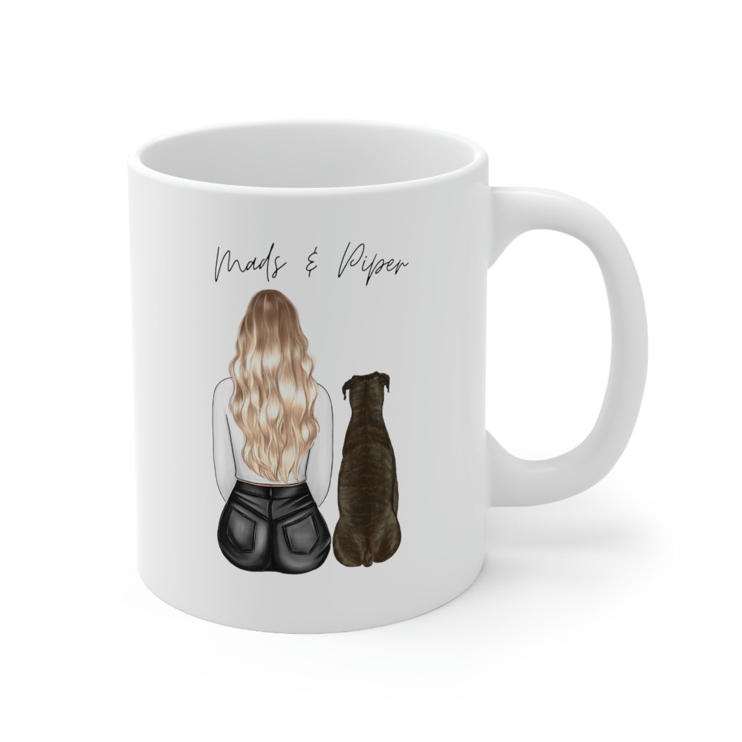 Custom Pet + Owner Mug