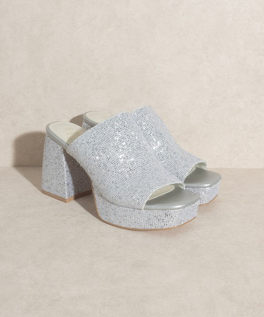 Disco Platform Heels